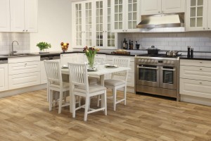 Kitchen with Vinyl Flooring